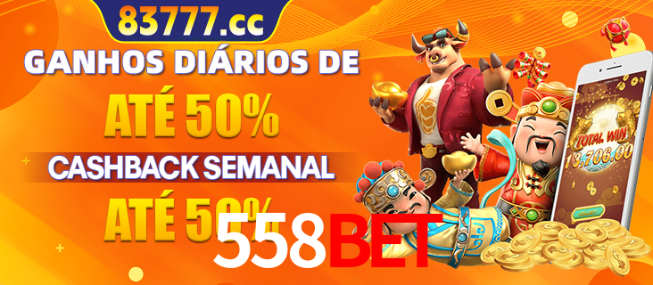 Anúncio de um membro ganhador do cassino 558BET que ganhou R$2.193.486,00 jogando o slot PG Fortune Tiger, com os mascotes do jogo comemorando o prêmio.